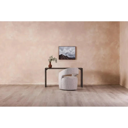 Tyrell Wood Desk-Home Office Desks-Moe's Home-LOOMLAN