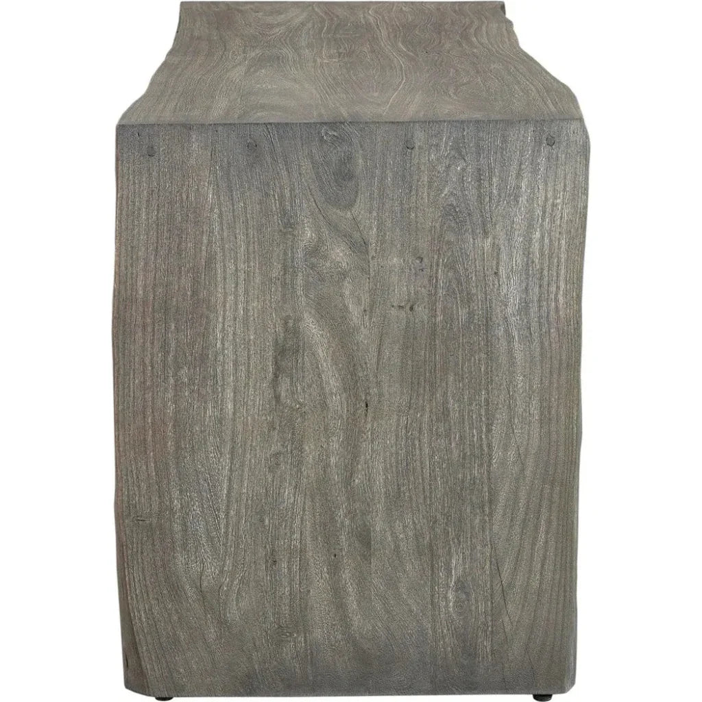 Tyrell Wood Desk-Home Office Desks-Moe's Home-LOOMLAN