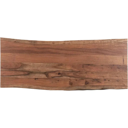 Tyrell Wood Desk-Home Office Desks-Moe's Home-LOOMLAN