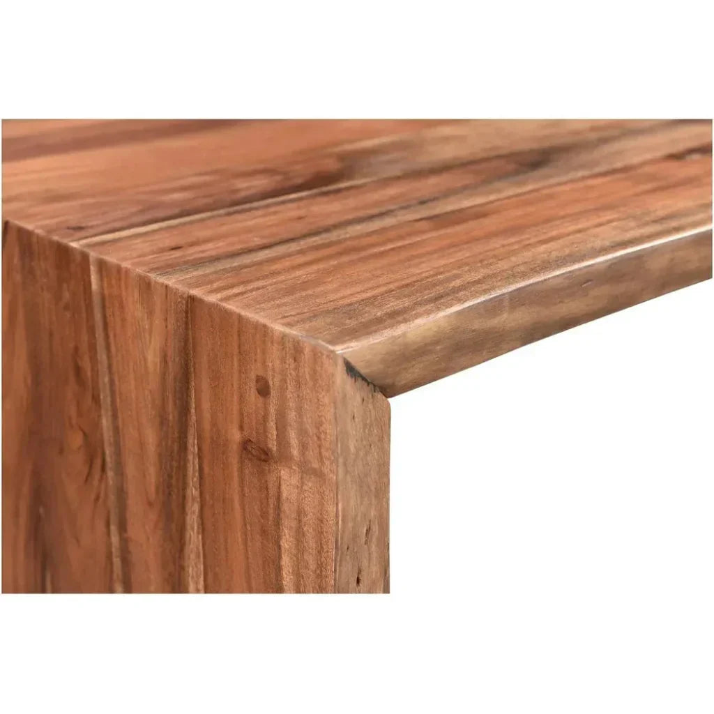 Tyrell Wood Desk-Home Office Desks-Moe's Home-LOOMLAN