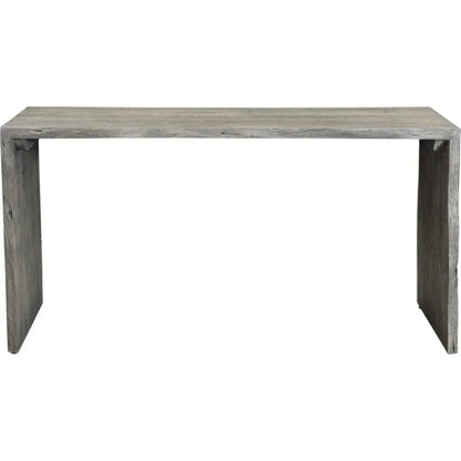 Tyrell Wood Desk-Home Office Desks-Moe's Home-Grey-LOOMLAN