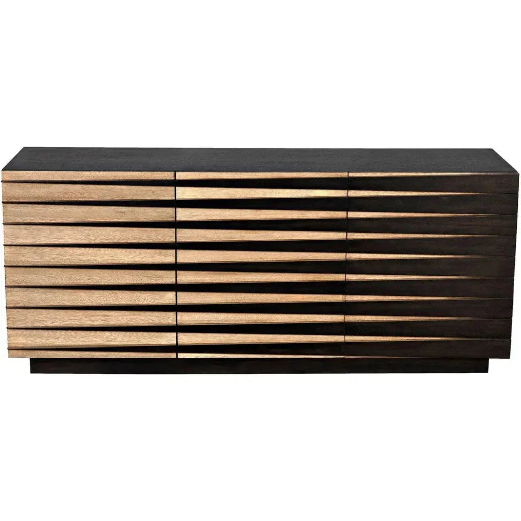 Tyson Sideboard, Ebony Walnut - LOOMLAN - Noir - Sideboards
