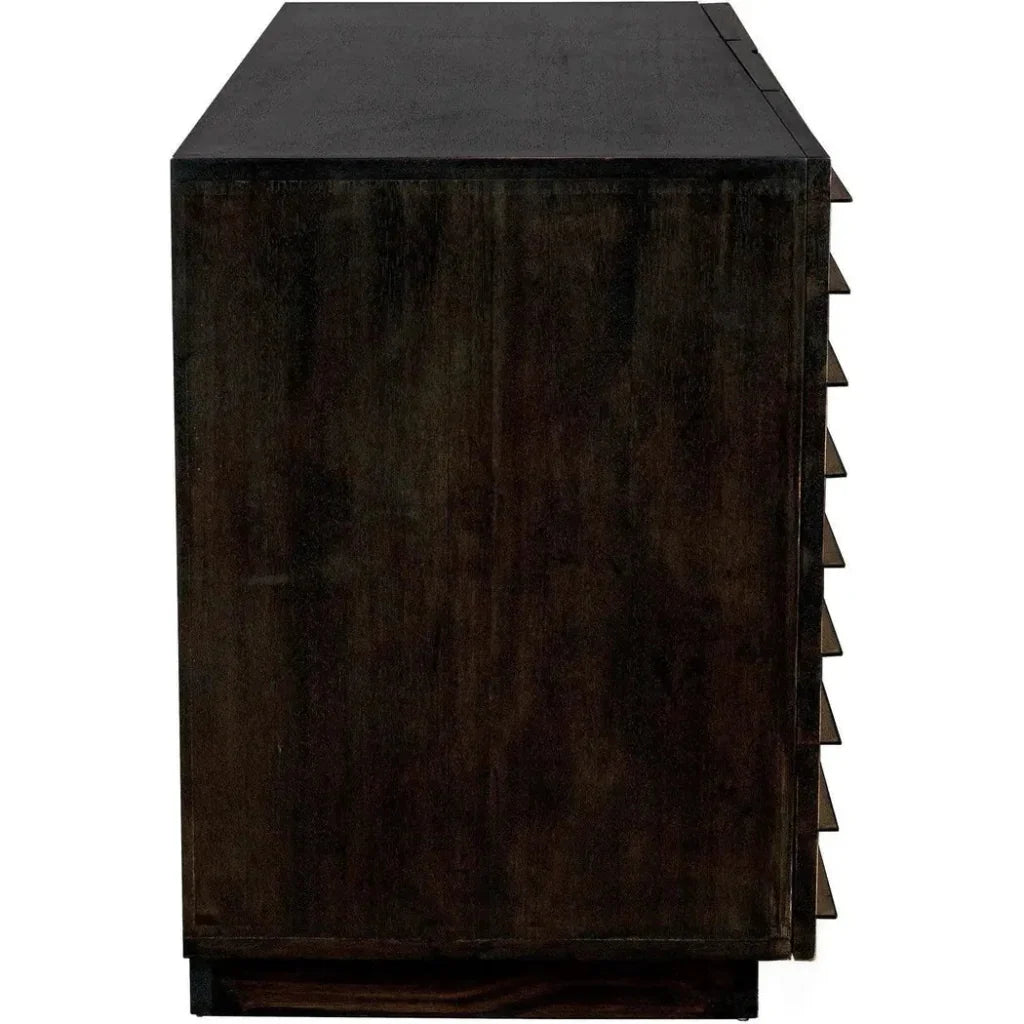 Tyson Sideboard, Ebony Walnut - LOOMLAN - Noir - Sideboards