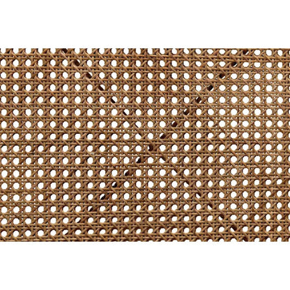 Udine Chair With Caning, Teak - LOOMLAN - Noir - Accent Chairs