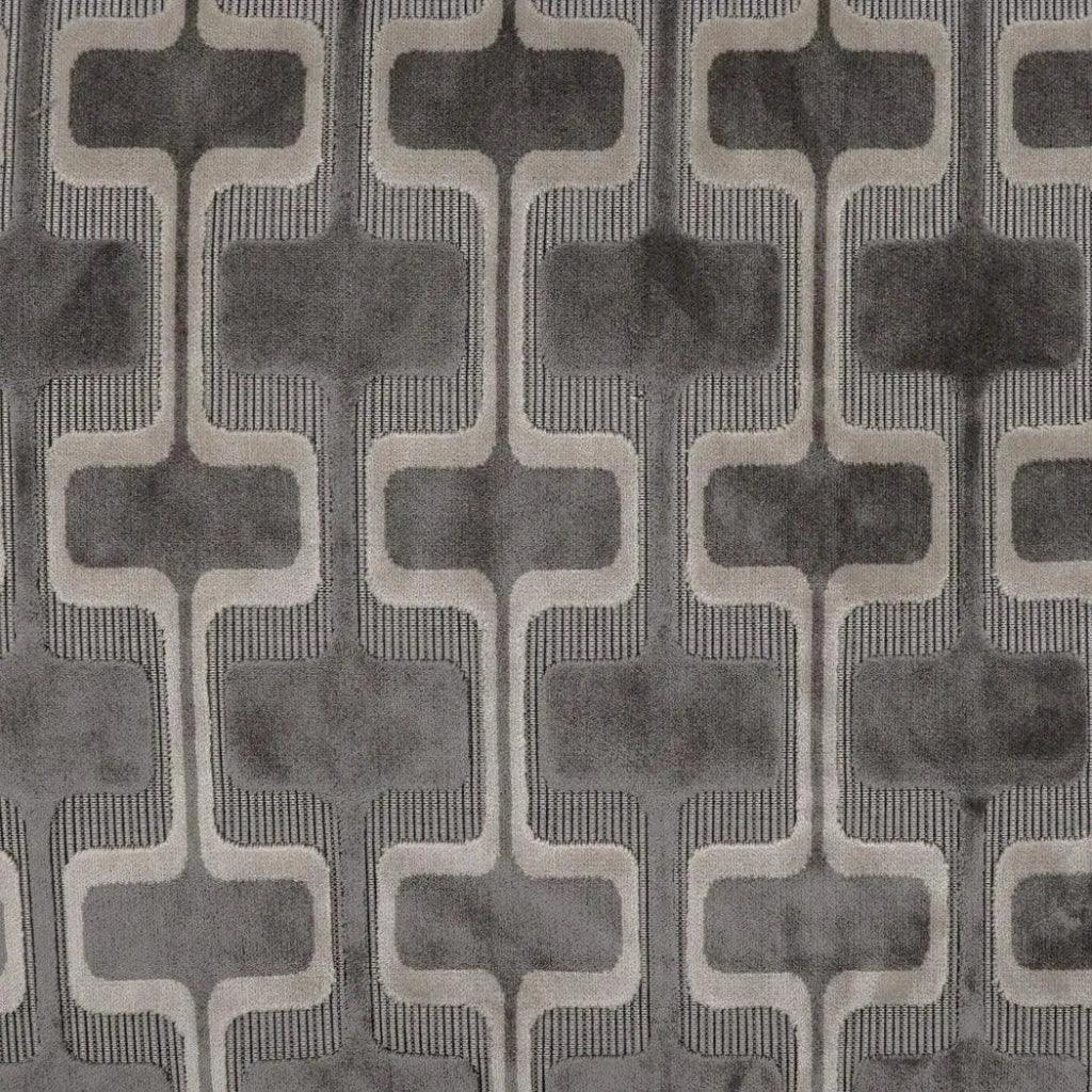 Uffizzi Carbon Geometric Grey Large Throw Pillow Insert - LOOMLAN - D.V. Kap - Throw Pillows