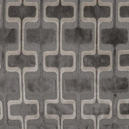 Uffizzi Carbon Geometric Grey Large Throw Pillow Insert - LOOMLAN - D.V. Kap - Throw Pillows