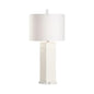 Ujamaa White Table Lamp - LOOMLAN - Wildwood - Table Lamps