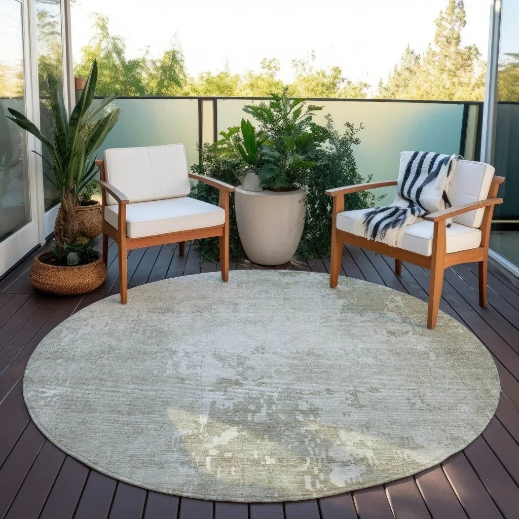 Uma Ivory Washable Indoor - Outdoor Rug - LOOMLAN - LOOMLAN Rugs - Outdoor Rugs