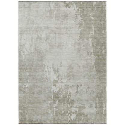 Uma Ivory Washable Indoor - Outdoor Rug - LOOMLAN - LOOMLAN Rugs - Outdoor Rugs