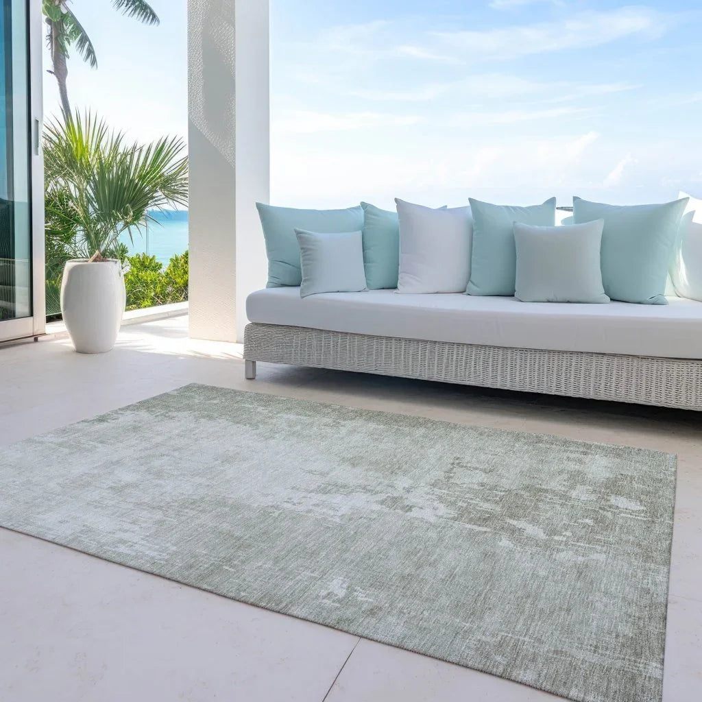 Uma Ivory Washable Indoor - Outdoor Rug - LOOMLAN - LOOMLAN Rugs - Outdoor Rugs