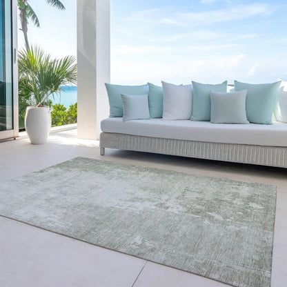 Uma Ivory Washable Indoor - Outdoor Rug - LOOMLAN - LOOMLAN Rugs - Outdoor Rugs