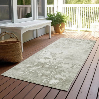 Uma Ivory Washable Indoor - Outdoor Rug - LOOMLAN - LOOMLAN Rugs - Outdoor Rugs