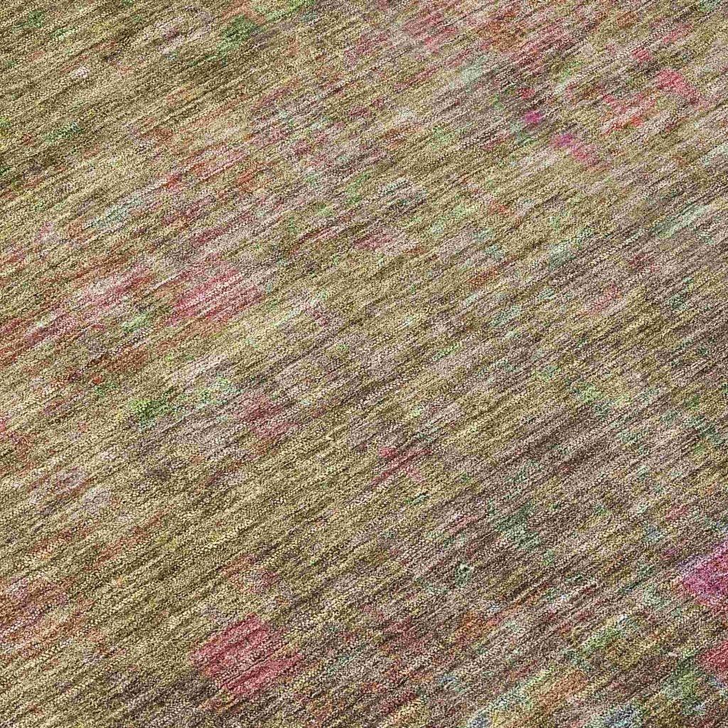 Umbrea Green Washable Indoor - Outdoor Rug - LOOMLAN - LOOMLAN Rugs - Outdoor Rugs