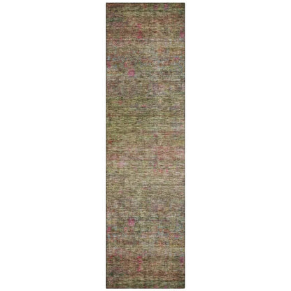 Umbrea Green Washable Indoor - Outdoor Rug - LOOMLAN - LOOMLAN Rugs - Outdoor Rugs