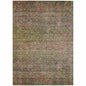 Umbrea Green Washable Indoor - Outdoor Rug - LOOMLAN - LOOMLAN Rugs - Outdoor Rugs
