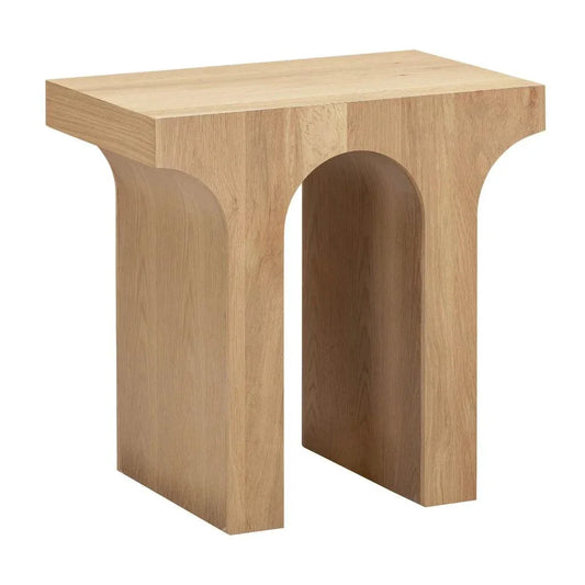 Umbrella Unique Arc Rectangular Side Table - LOOMLAN - LH Imports - Side Tables