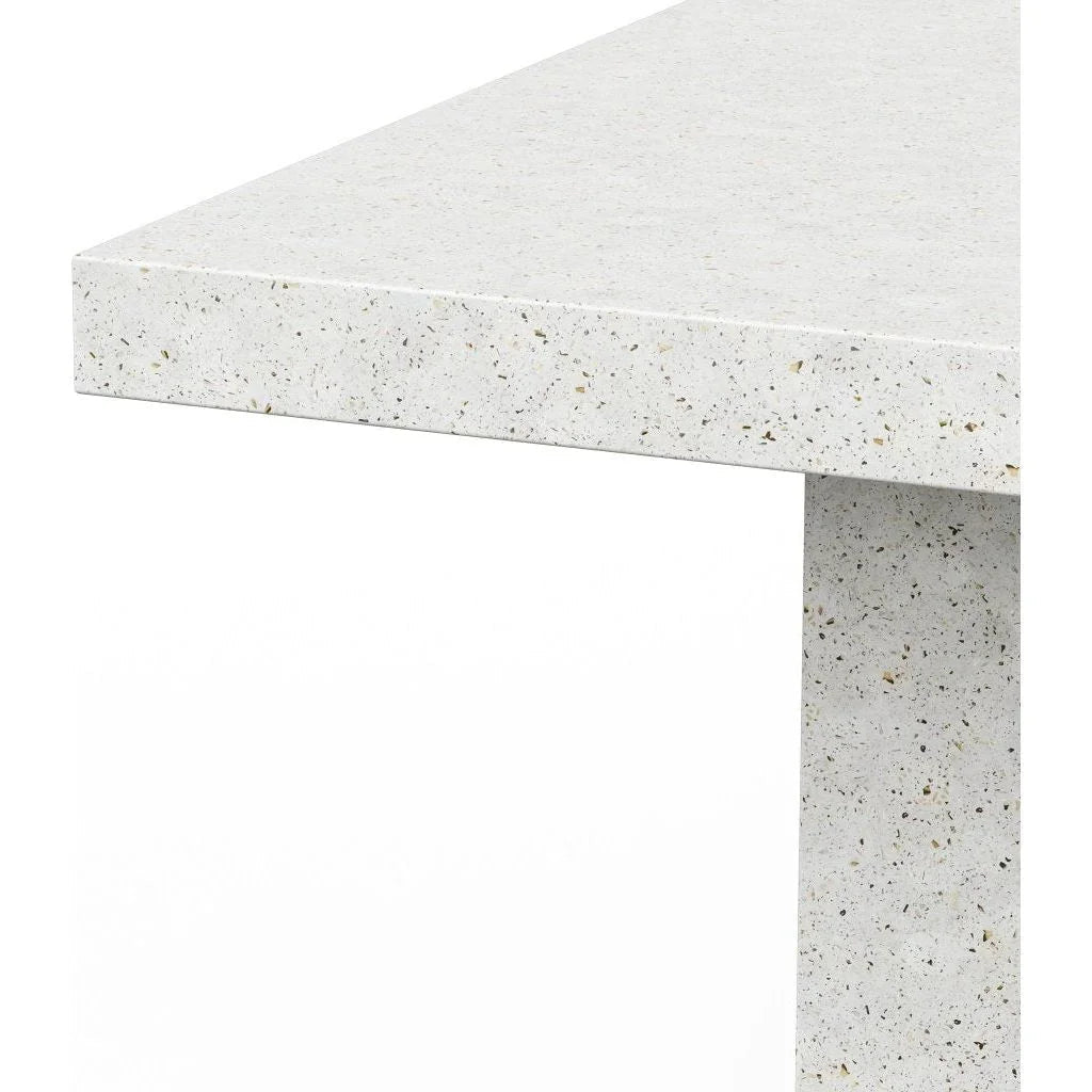 Una Concrete Made Outdoor Bar Height Table-Outdoor Dining Tables-Urbia-LOOMLAN
