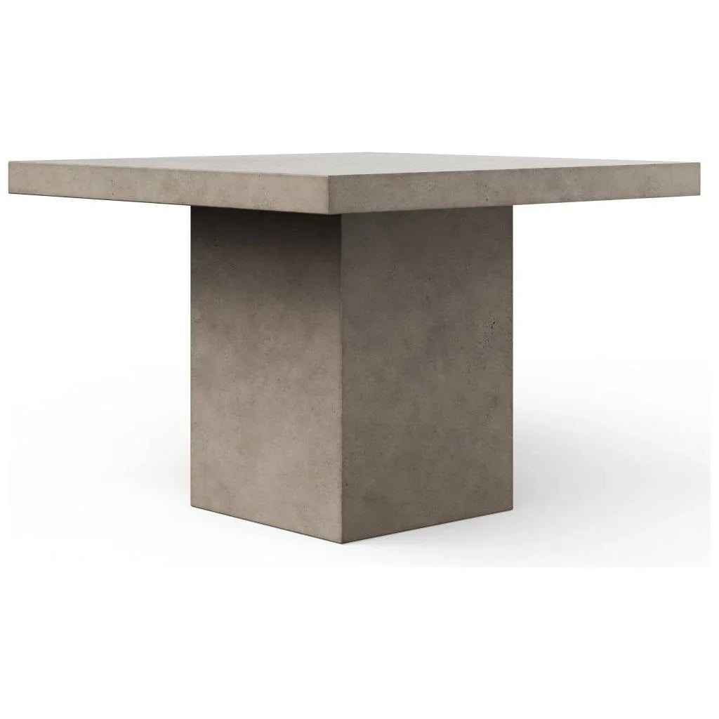 Una Concrete Made Outdoor Bar Height Table-Outdoor Dining Tables-Urbia-Dark Grey-LOOMLAN