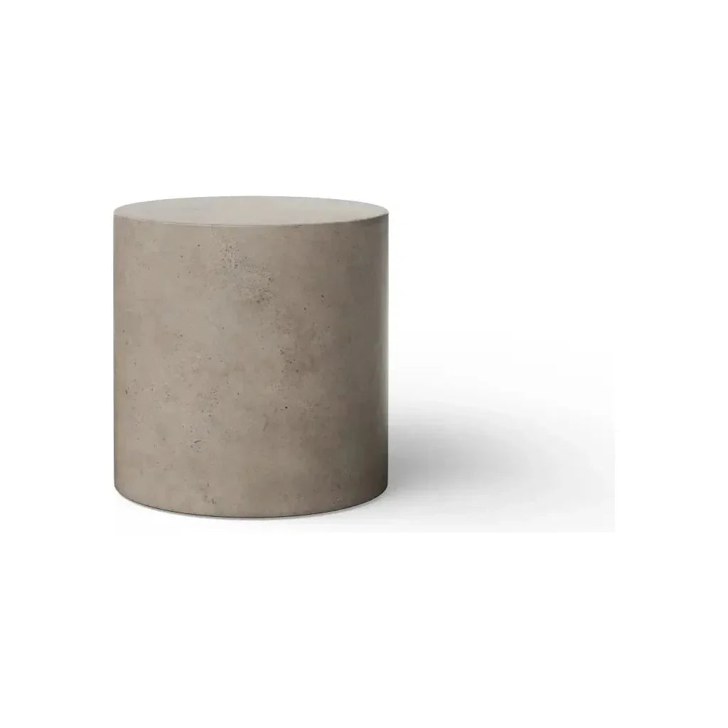 Una Concrete Made Outdoor Pedestal - LOOMLAN - Urbia - Outdoor Side Tables
