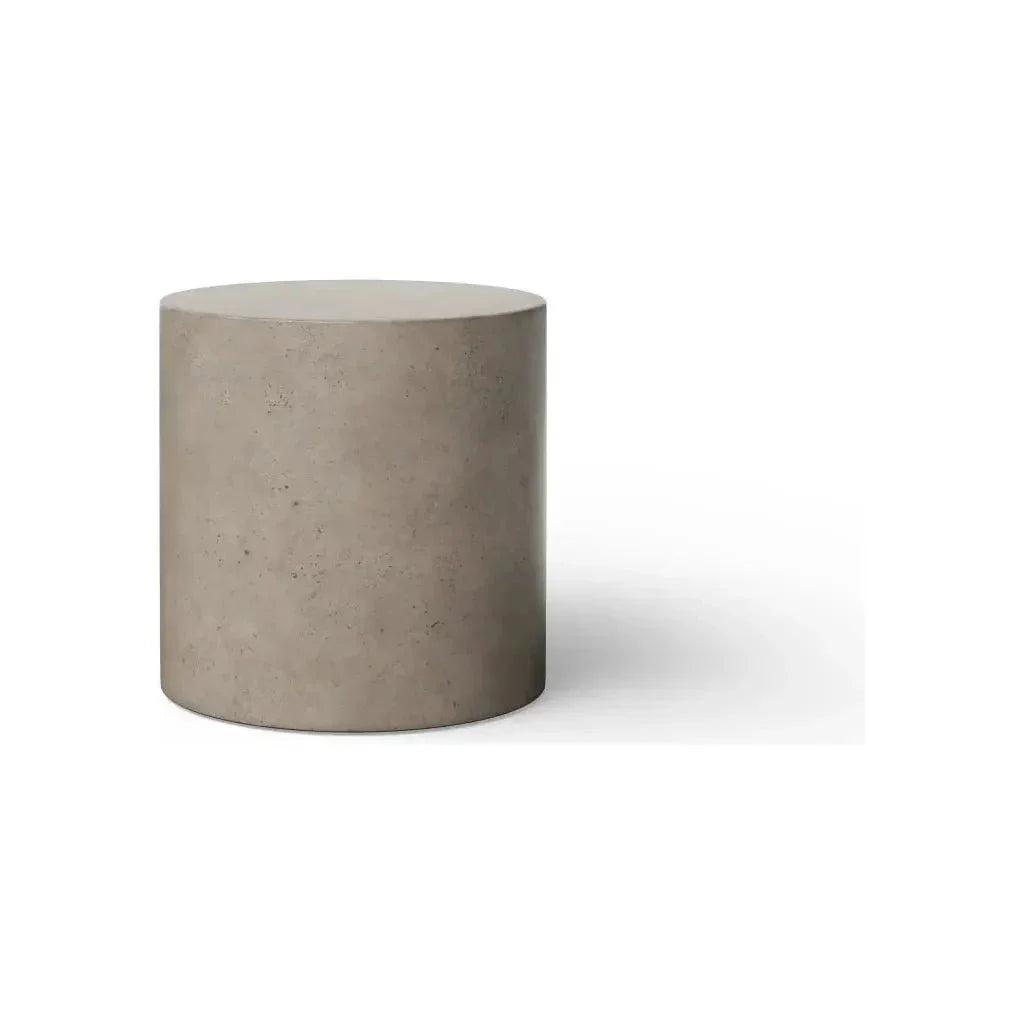 Una Concrete Made Outdoor Pedestal - LOOMLAN - Urbia - Outdoor Side Tables