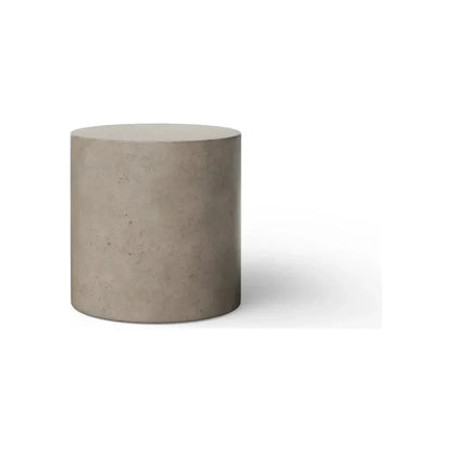 Una Concrete Made Outdoor Pedestal - LOOMLAN - Urbia - Outdoor Side Tables
