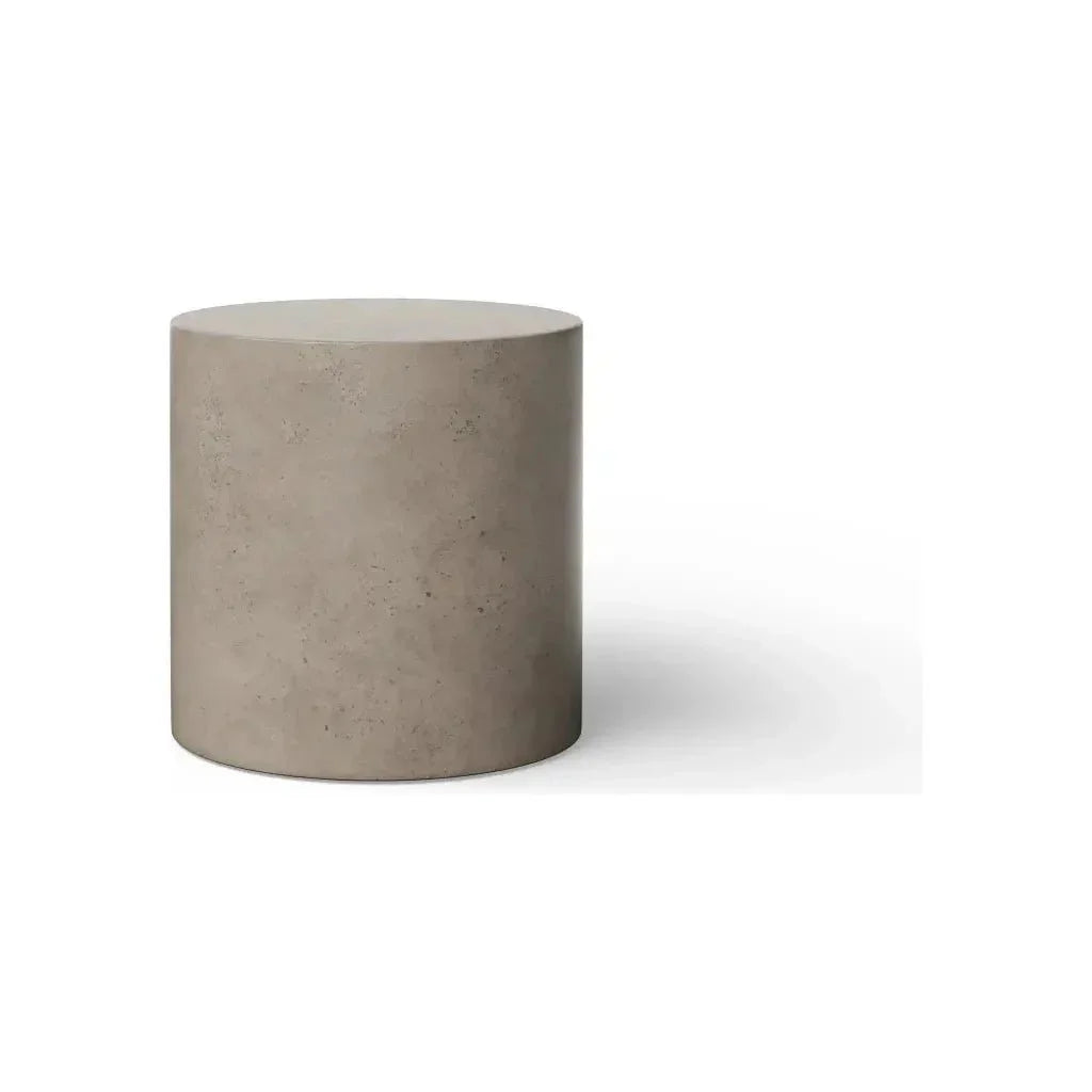 Una Concrete Made Outdoor Pedestal - LOOMLAN - Urbia - Outdoor Side Tables