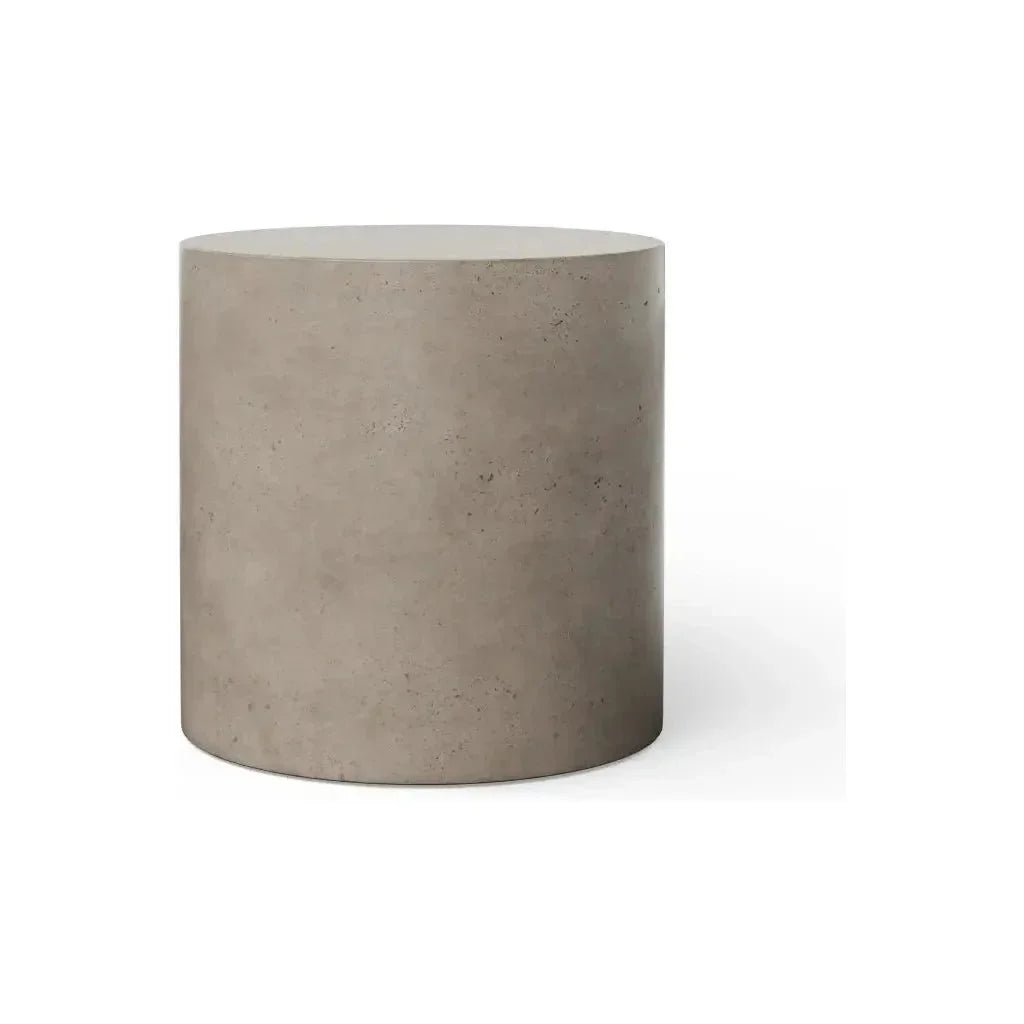 Una Concrete Made Outdoor Pedestal - LOOMLAN - Urbia - Outdoor Side Tables