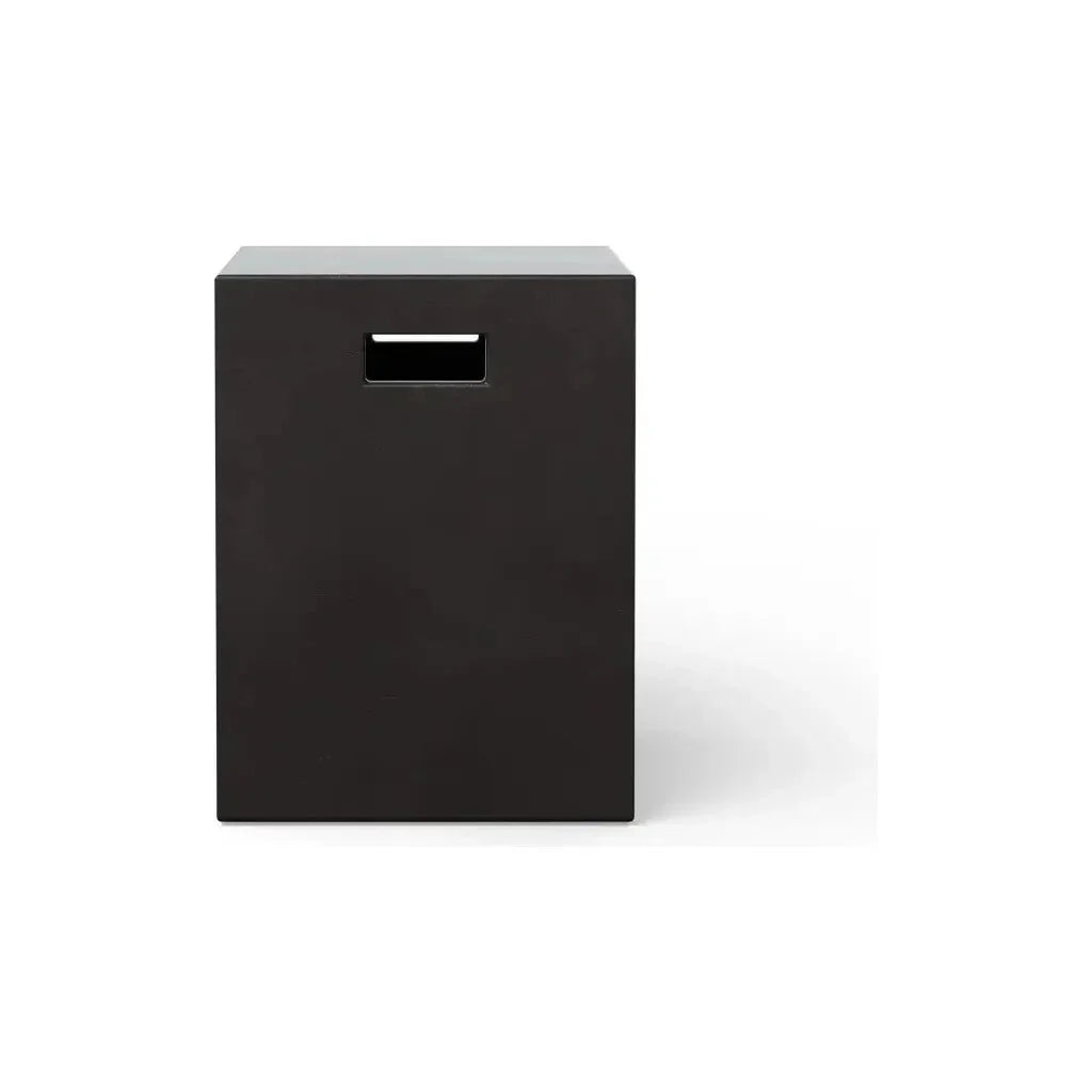 Una Concrete Made Outdoor Stool-Garden Stools-Urbia-LOOMLAN