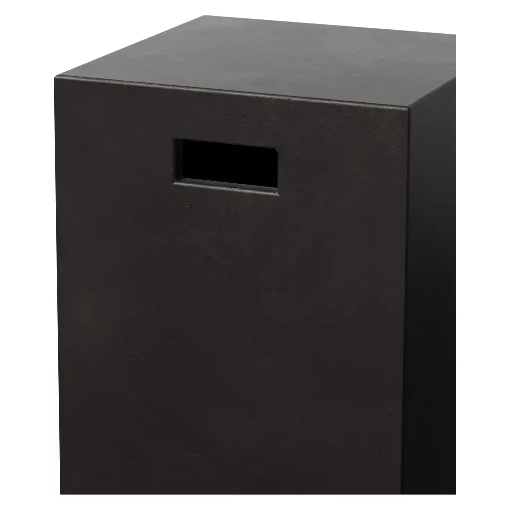 Una Concrete Made Outdoor Stool-Garden Stools-Urbia-LOOMLAN