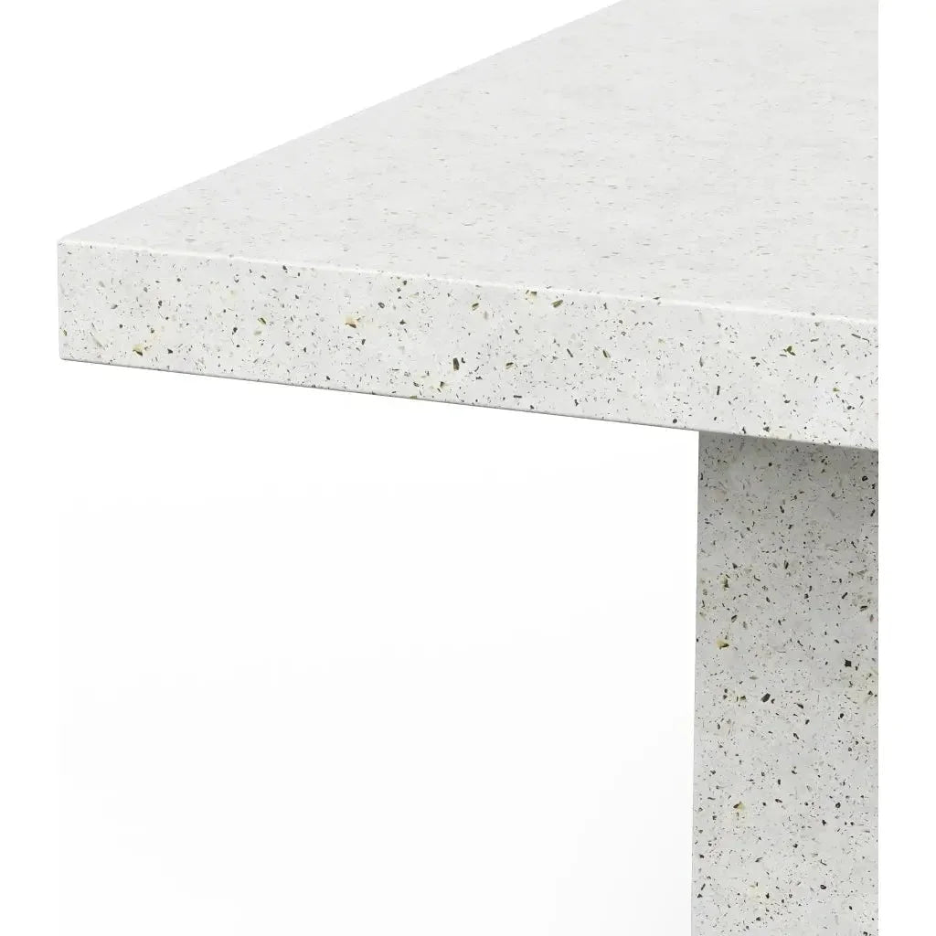 Una Concrete Outdoor Counter Height Table-Outdoor Dining Tables-Urbia-LOOMLAN