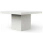 Una Concrete Outdoor Counter Height Table-Outdoor Dining Tables-Urbia-LOOMLAN