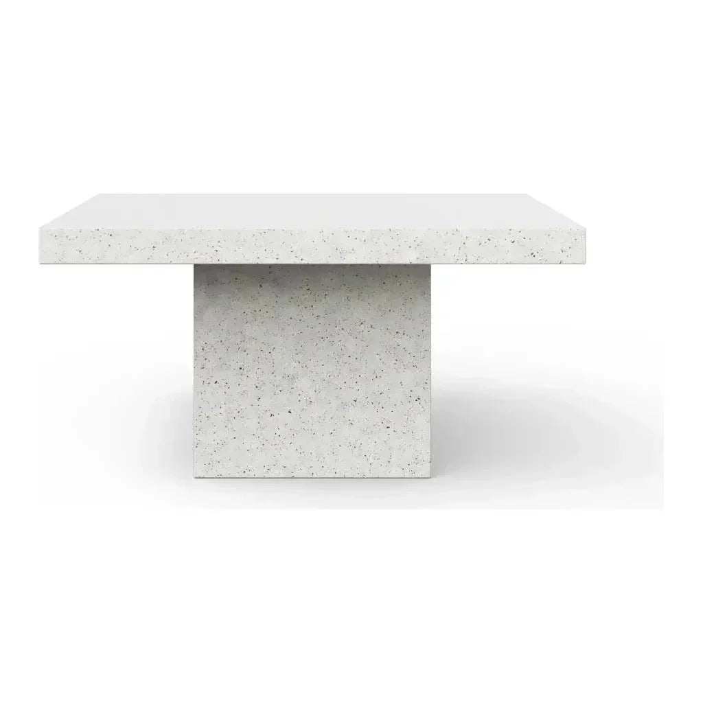 Una Concrete Outdoor Square Dining Table-Outdoor Dining Tables-Urbia-LOOMLAN