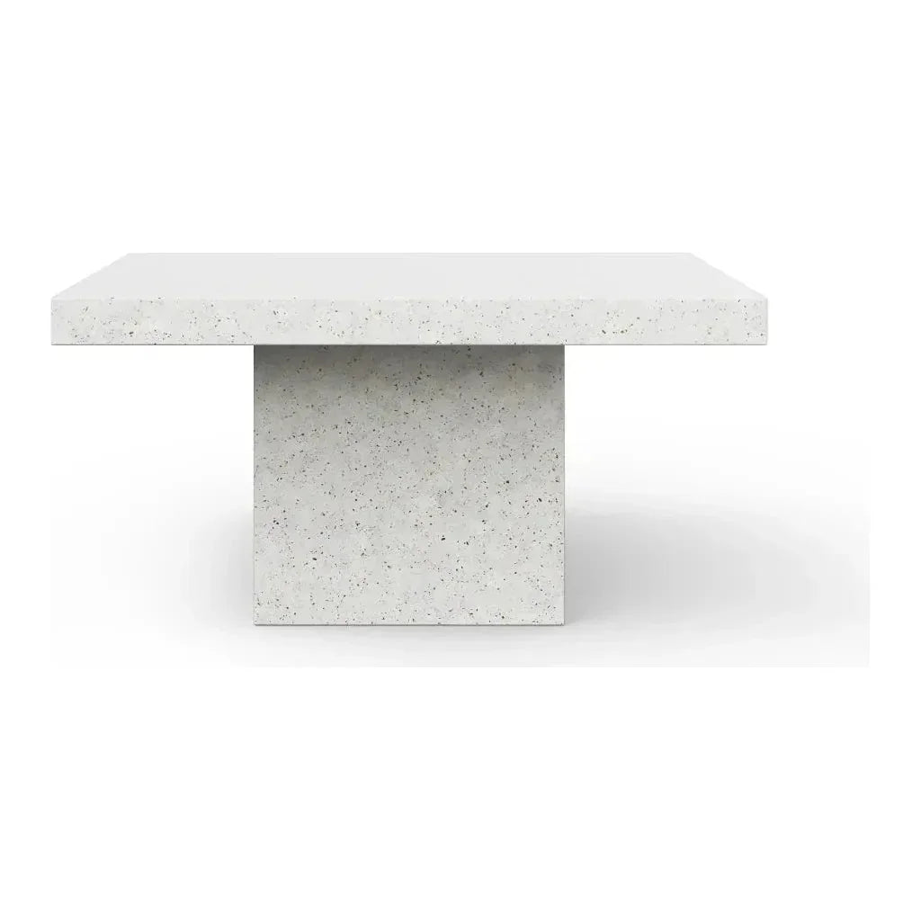 Una Concrete Outdoor Square Dining Table-Outdoor Dining Tables-Urbia-LOOMLAN