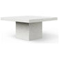 Una Concrete Outdoor Square Dining Table-Outdoor Dining Tables-Urbia-LOOMLAN