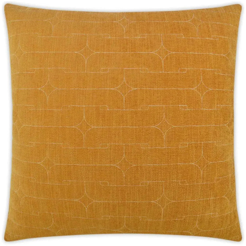 Unchained Mustard Yellow Throw Pillow Insert - LOOMLAN - D.V. Kap - Throw Pillows