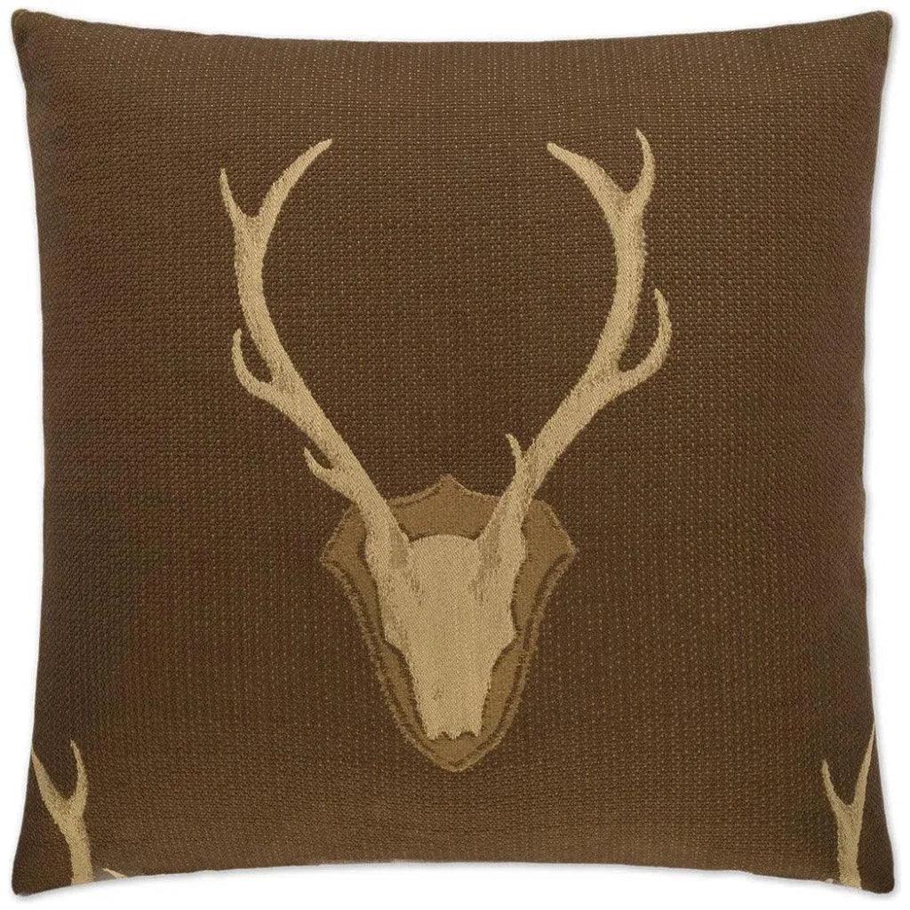 Uncle Buck Brown Throw Pillow With Insert - LOOMLAN - D.V. Kap - Throw Pillows