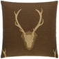 Uncle Buck Brown Throw Pillow With Insert - LOOMLAN - D.V. Kap - Throw Pillows