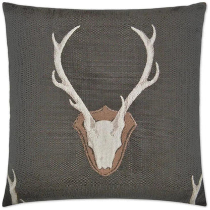 Uncle Buck Grey Large Throw Pillow Insert - LOOMLAN - D.V. Kap - Throw Pillows