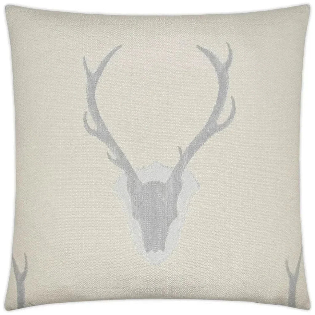 Uncle Buck Ivory Throw Pillow With Insert - LOOMLAN - D.V. Kap - Throw Pillows