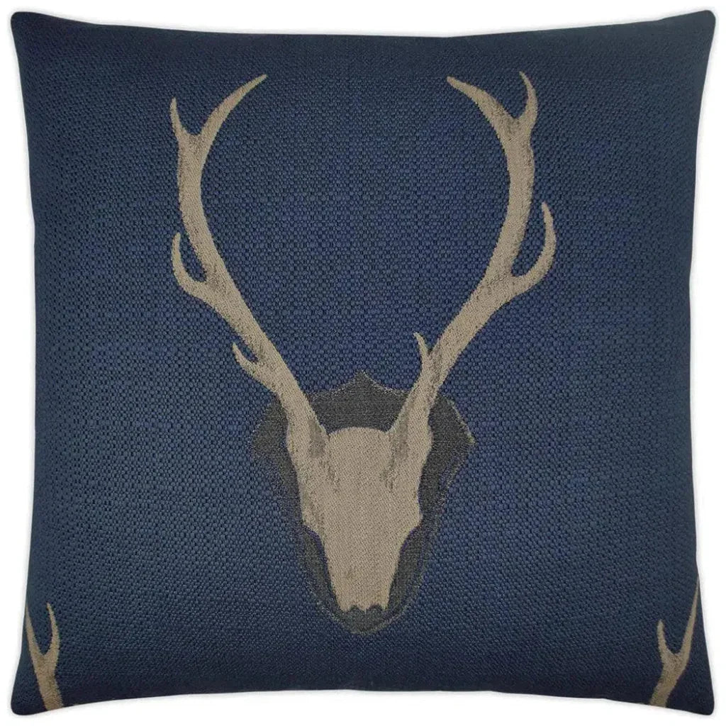 Uncle Buck Navy Large Throw Pillow Insert - LOOMLAN - D.V. Kap - Throw Pillows
