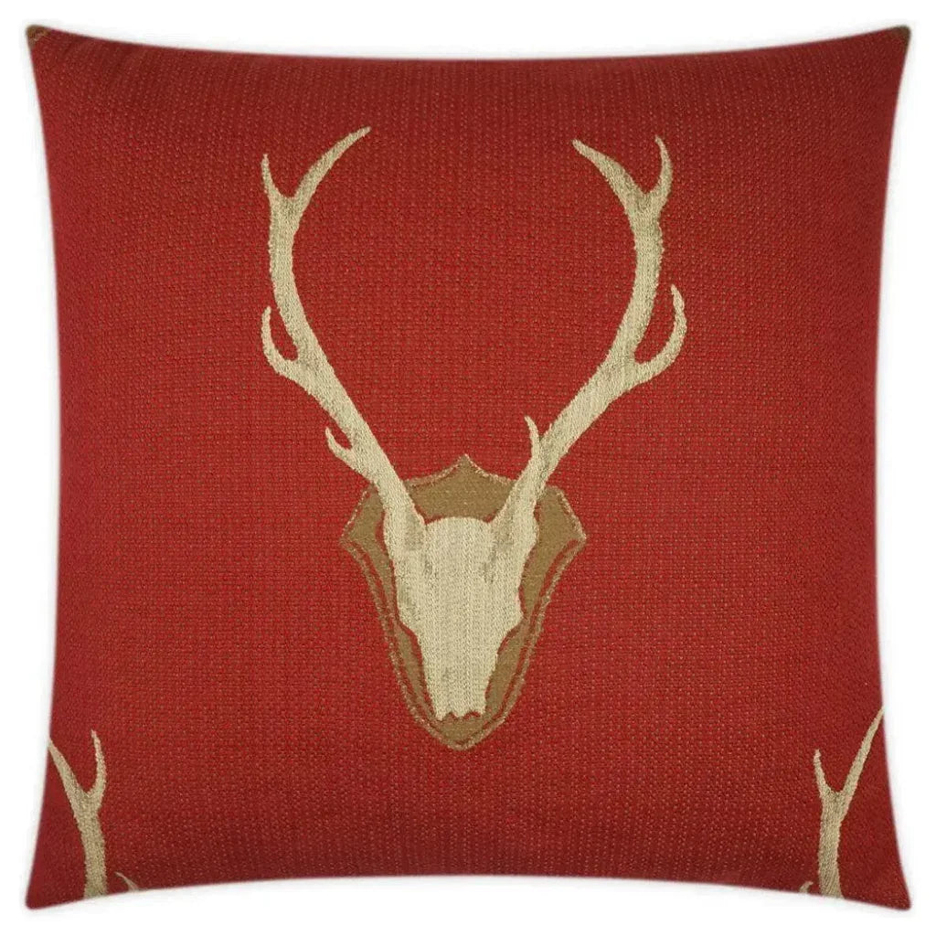 Uncle Buck Red Throw Pillow With Insert - LOOMLAN - D.V. Kap - Throw Pillows