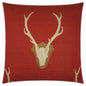 Uncle Buck Red Throw Pillow With Insert - LOOMLAN - D.V. Kap - Throw Pillows