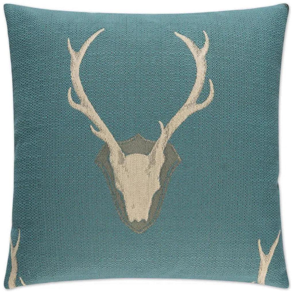 Uncle Buck Teal Throw Pillow With Insert - LOOMLAN - D.V. Kap - Throw Pillows