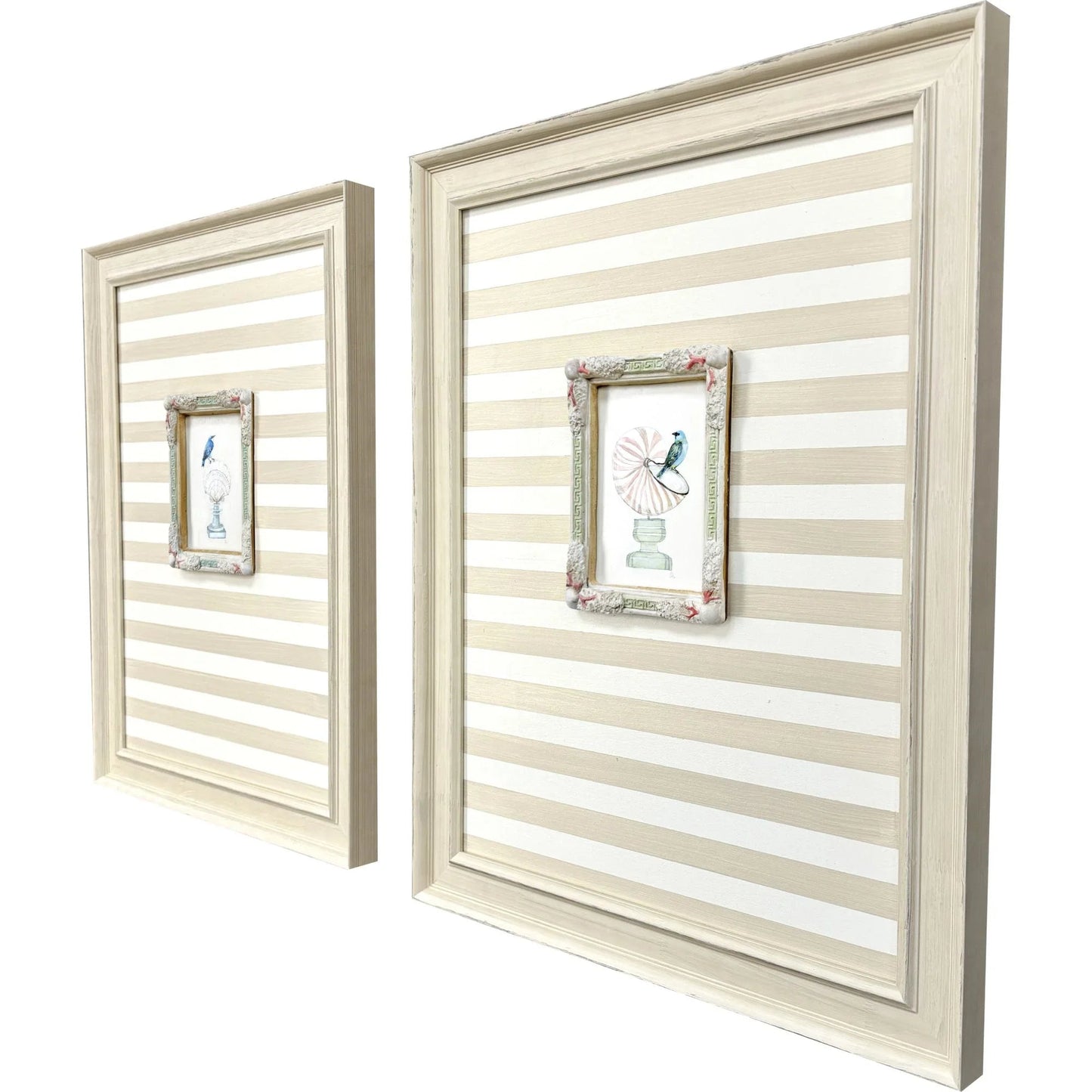 Underwater Collage Wood Framed Wall Art 2PC