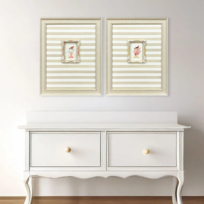 Underwater Collage Wood Framed Wall Art 2PC