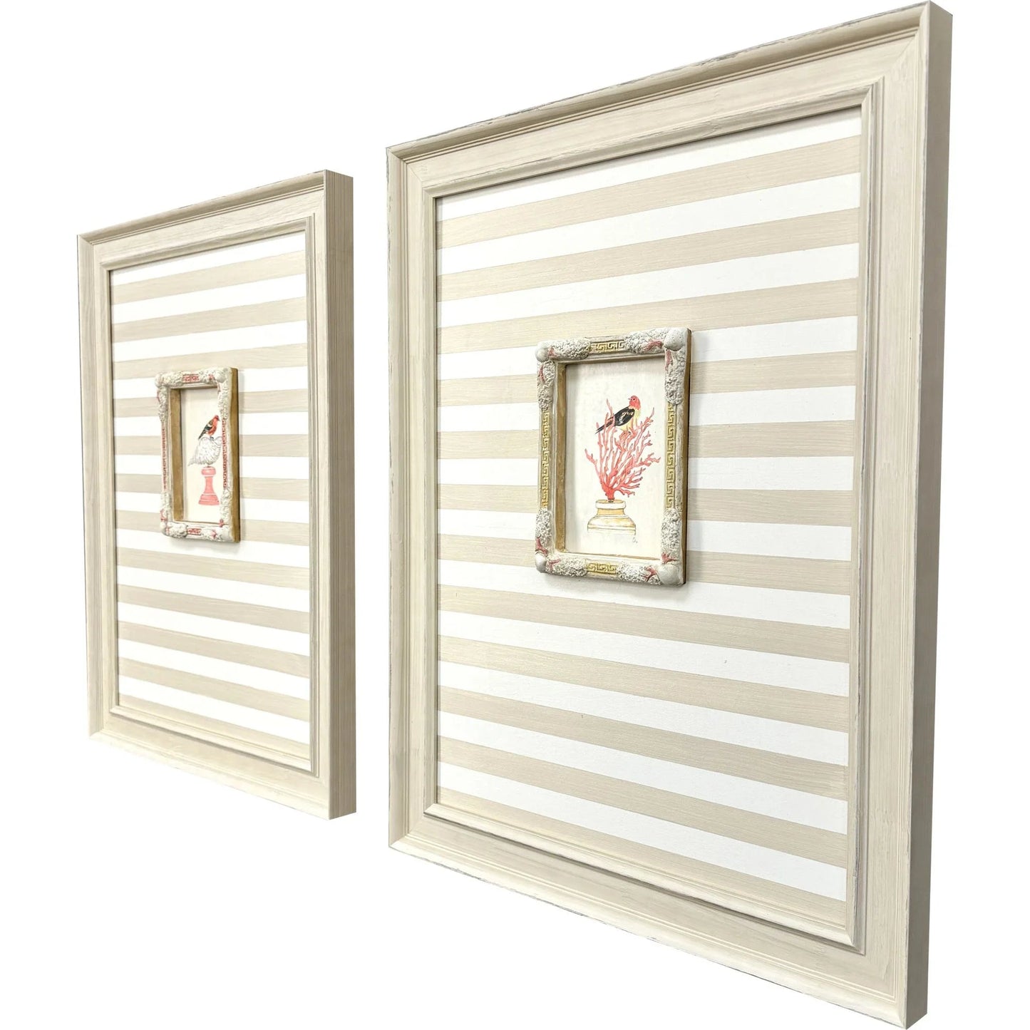 Underwater Collage Wood Framed Wall Art 2PC