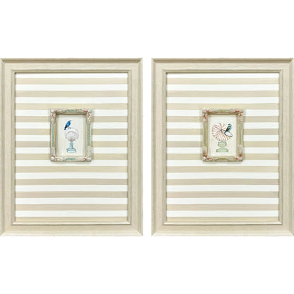 Underwater Collage Wood Framed Wall Art 2PC