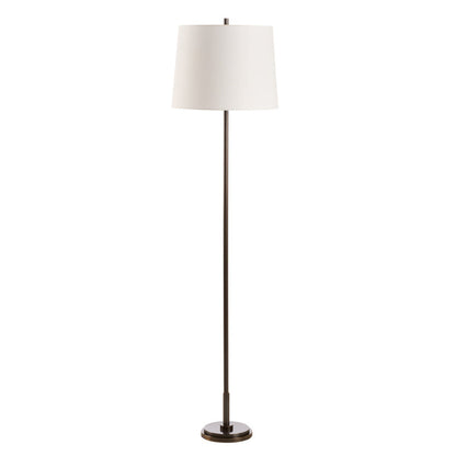Underwood Metal Floor Lamp-Floor Lamps-Chelsea House-Dark Brown-LOOMLAN