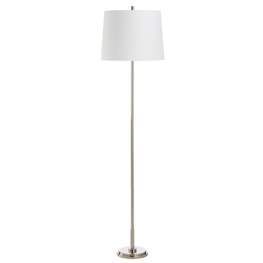 Underwood Metal Floor Lamp-Floor Lamps-Chelsea House-Silver-LOOMLAN