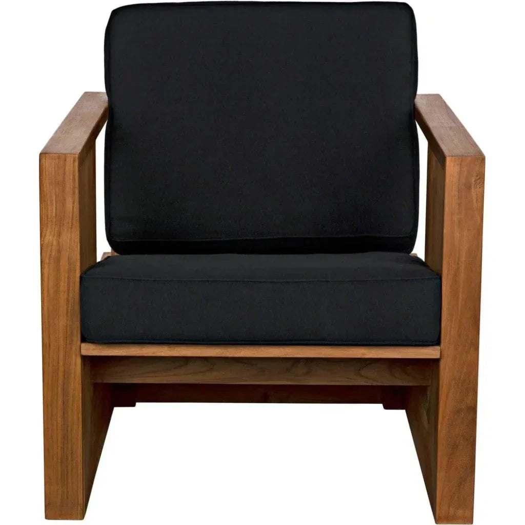 Ungaro Chair, Teak - LOOMLAN - Noir - Accent Chairs